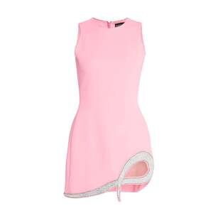 David Koma - Crystal-Embellished Cady Mini Dress - AU 10